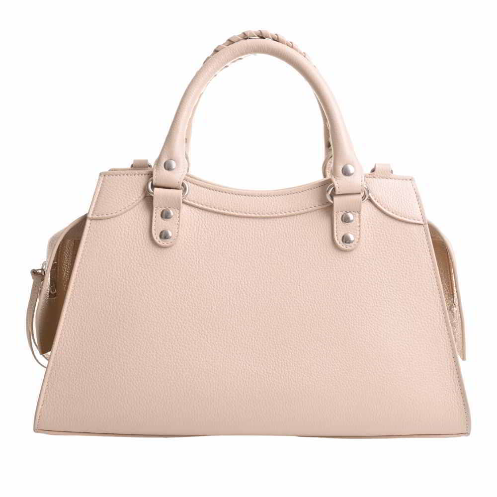 Balenciaga Leather Handbag Beige - Picture 2 of 6